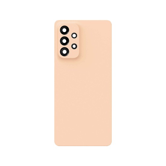 Back Cover+Camera Lens Samsung Galaxy A53 5G/A536 Peach